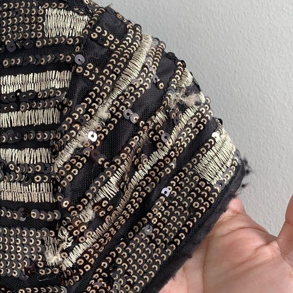 Vince Camuto Beaded Cocktail Dress size 6 - Picture 8 of 14